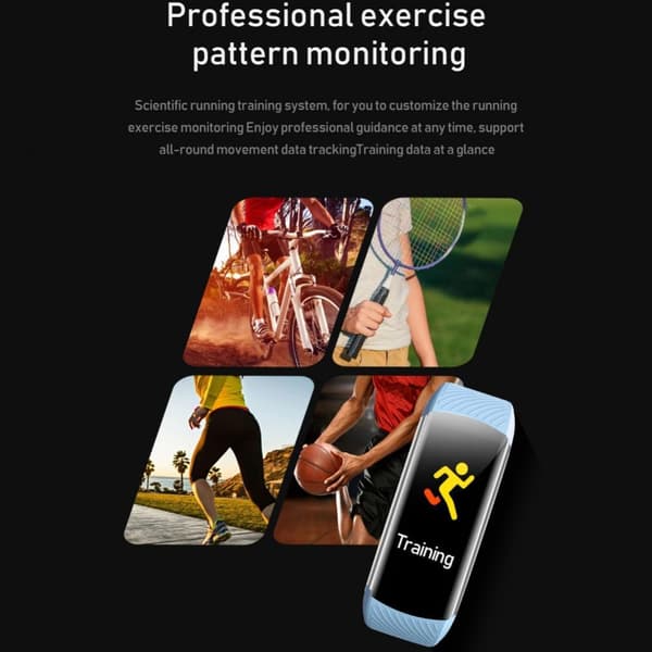 Aktivitetsarmband - fitnessarmband C5S