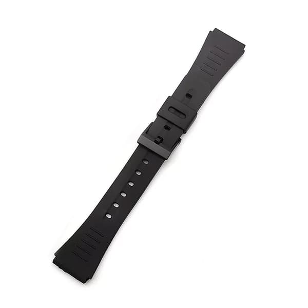 Klockarmband Silikon Stilrent Svart - Välj storlek