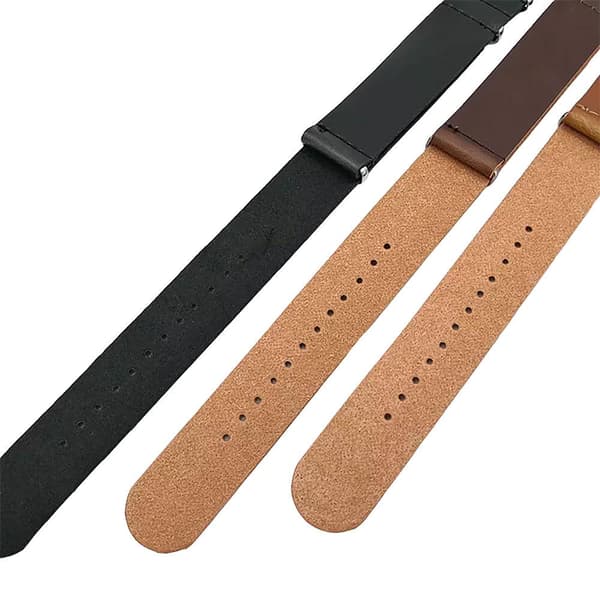 Klockarmband Natoband i konstläder 20 mm - Välj färg