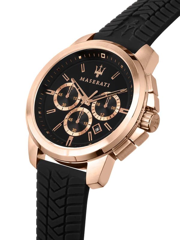Mens Watch Maserati R8871621012, Quartz, 44mm, 5ATM