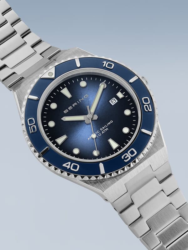 Mens Watch Bering 18940-707, Quartz, 43mm, 10ATM