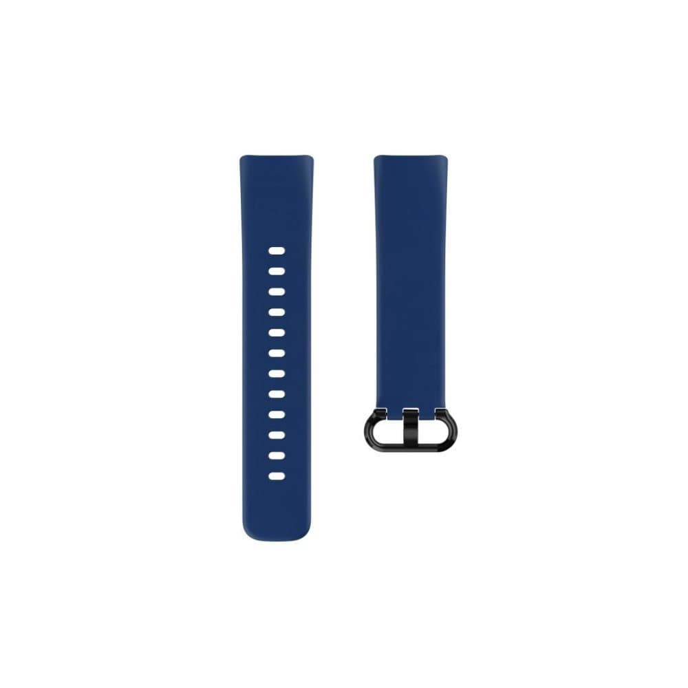 Hama Armband till Fitbit Charge 5, ersättningsklockband, universal, d.bl.