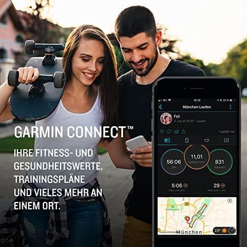 Garmin Instinct 2 - vattentät GPS-smartklocka med en batteritid på upp till 28 dagar, över 40 sportappar, smarta aviseringar, fitnessfunktioner som tr