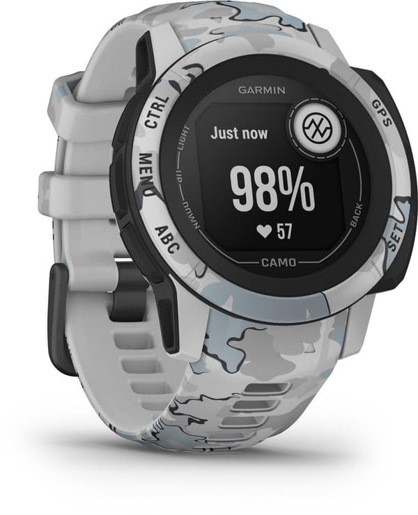 Garmin Instinct 2S Smartwatch - Robust sportsur med GPS - 30+ sportsapps - Camo Edition Mist