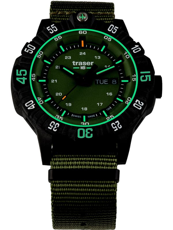 Mens Watch Traser 110726, Quartz, 46mm, 20ATM