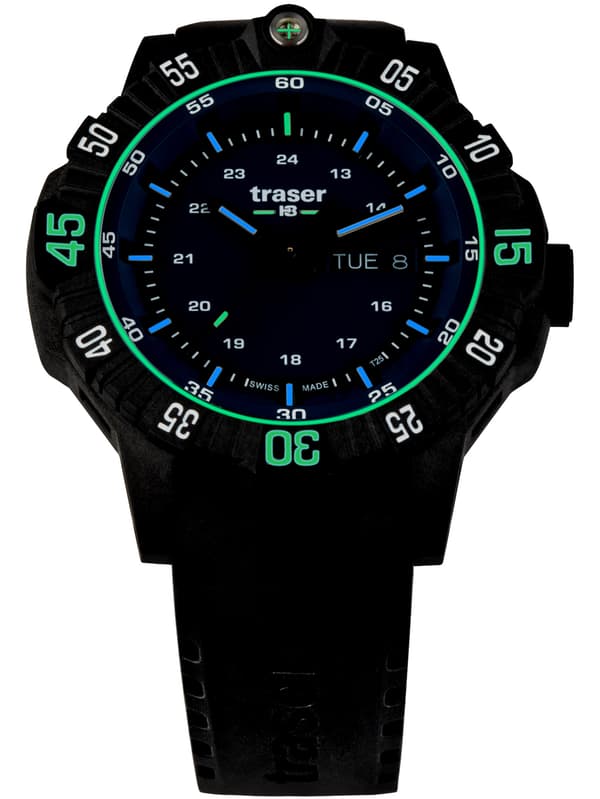 Mens Watch Traser 110725, Quartz, 46mm, 20ATM