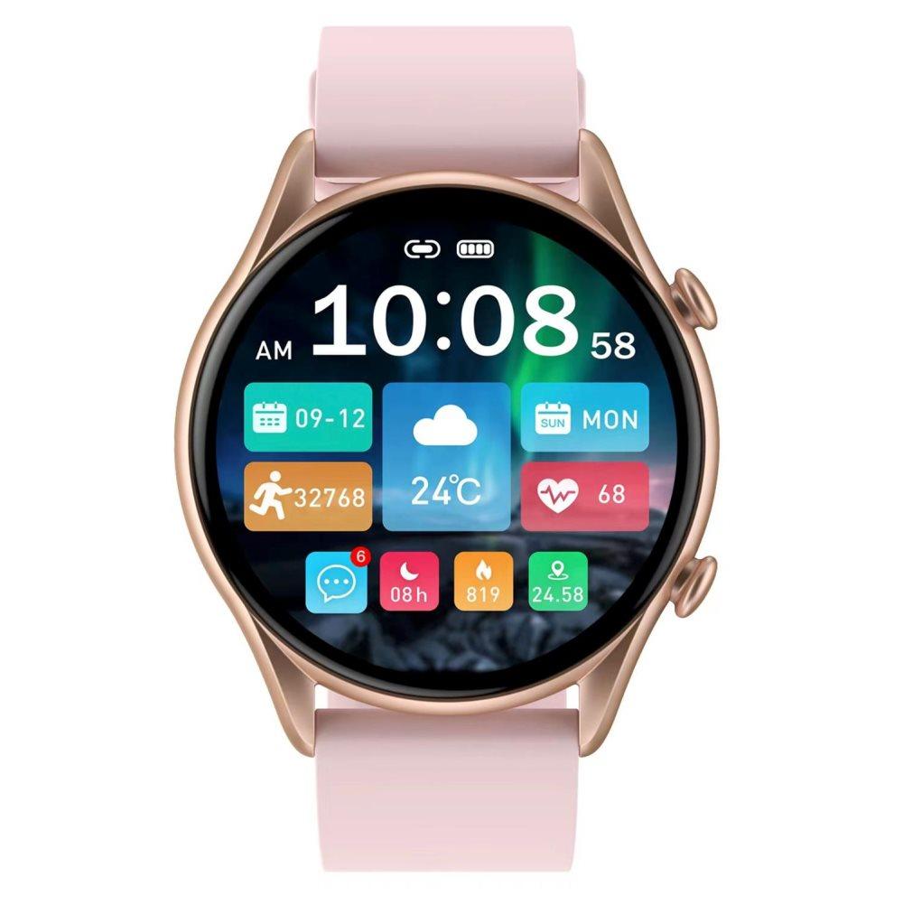 G3 Sports Smartwatch - Rosa Silikon
