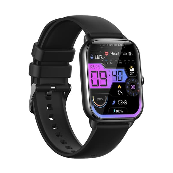 INF Bluetooth-klocka Svart