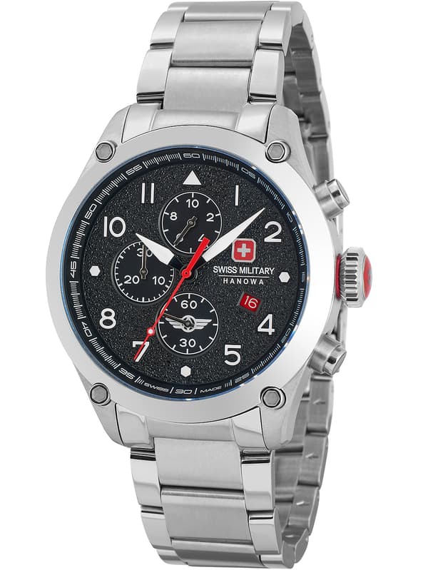 Mens Watch Swiss Military SMWGI2101501, Quartz, 44mm, 10ATM
