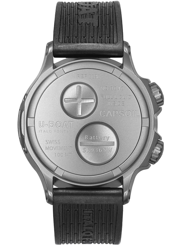 Mens Watch U-Boat 8838/A, Quartz, 45mm, 10ATM