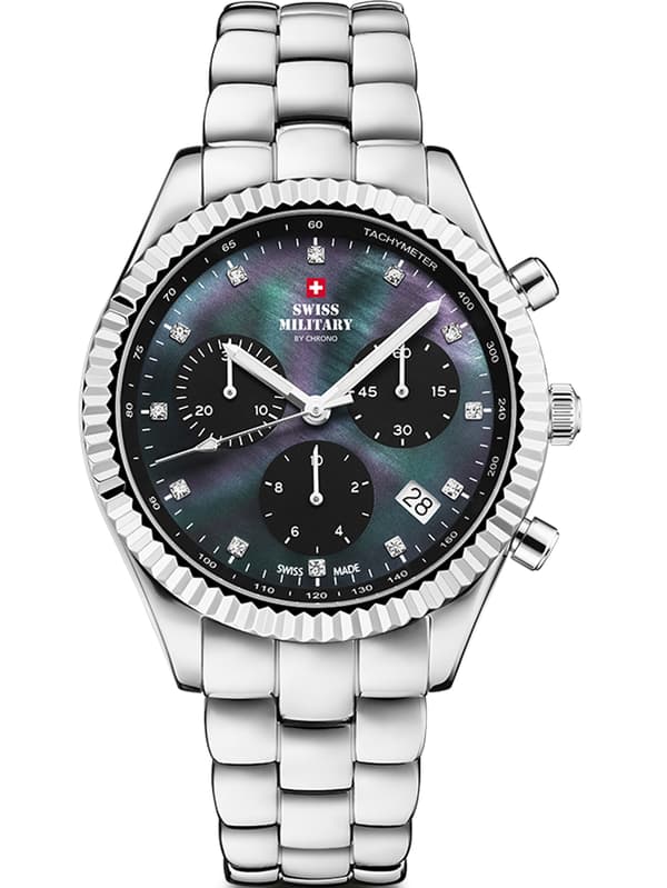 Ladies Watch Swiss Military SM30207.01, Quartz, 38mm, 5ATM