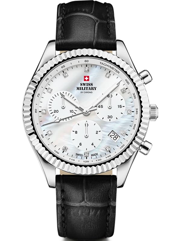 Ladies Watch Swiss Military SM30207.05, Quartz, 38mm, 5ATM
