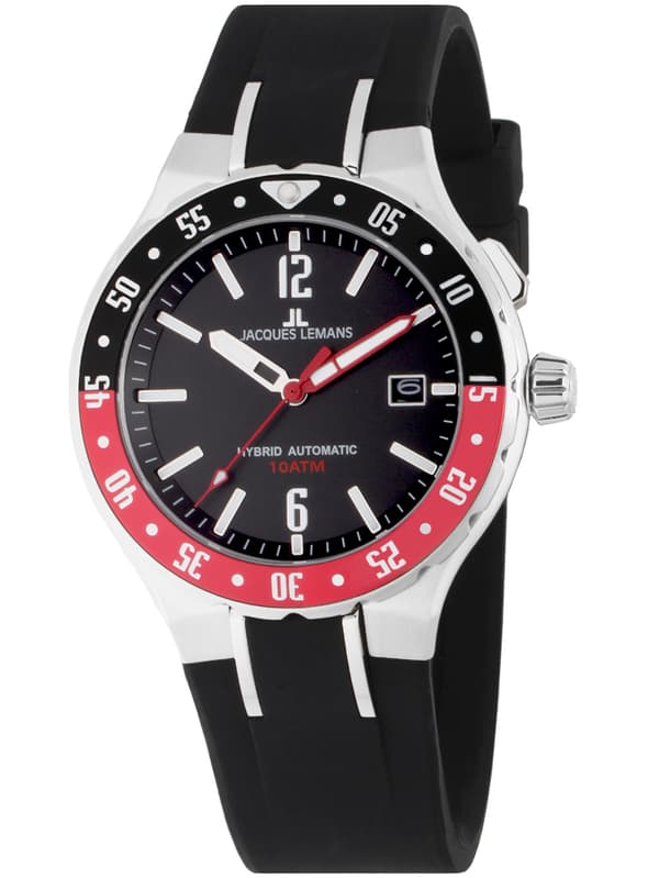 Mens Watch Jacques Lemans 1-2109A, Quartz, 42mm, 10ATM