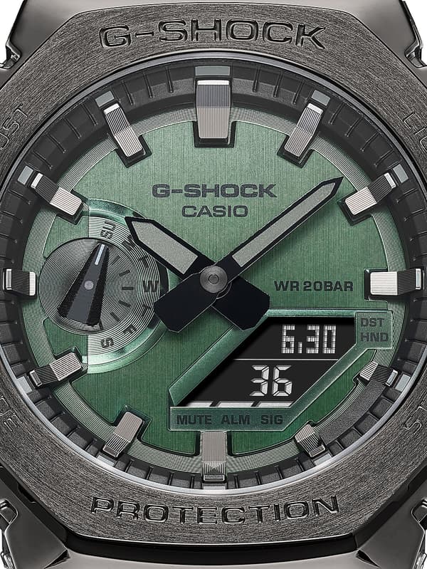 Mens Watch Casio GM-2100B-3AER, Quartz, 44mm, 20ATM