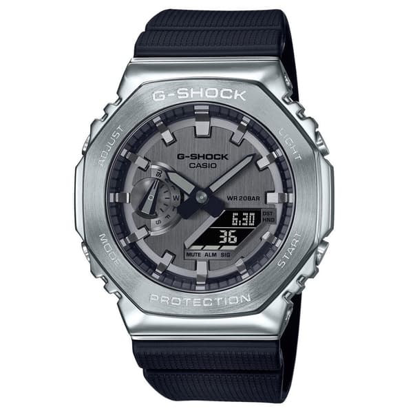Mens Watch Casio GM-2100-1AER, Quartz, 44mm, 20ATM