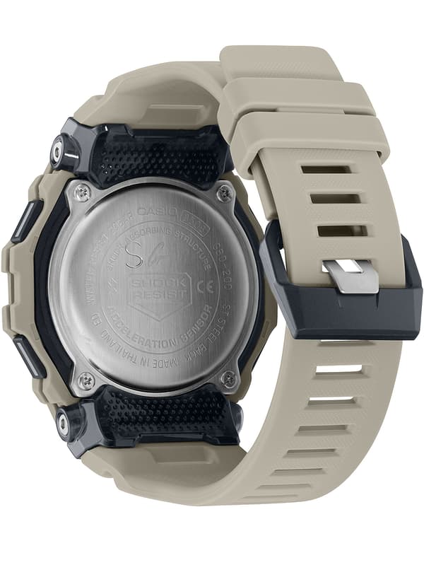 Mens Watch Casio GBD-200UU-9ER, Quartz, 46mm, 20ATM