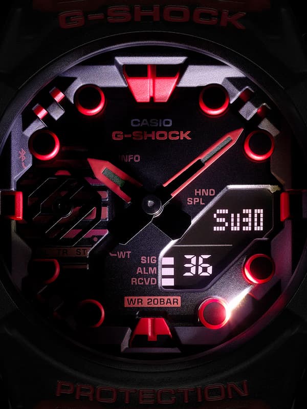 Mens Watch Casio GA-B001G-1AER, Quartz, 46mm, 20ATM