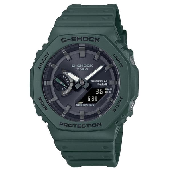 Mens Watch Casio GA-B2100-3AER, Quartz, 45mm, 20ATM