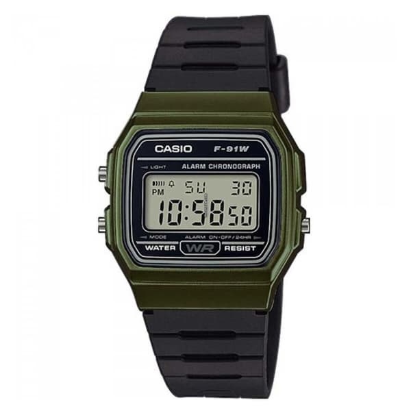 Unisexklocka Casio VINTAGE Svart Grön (Ø 35 mm)
