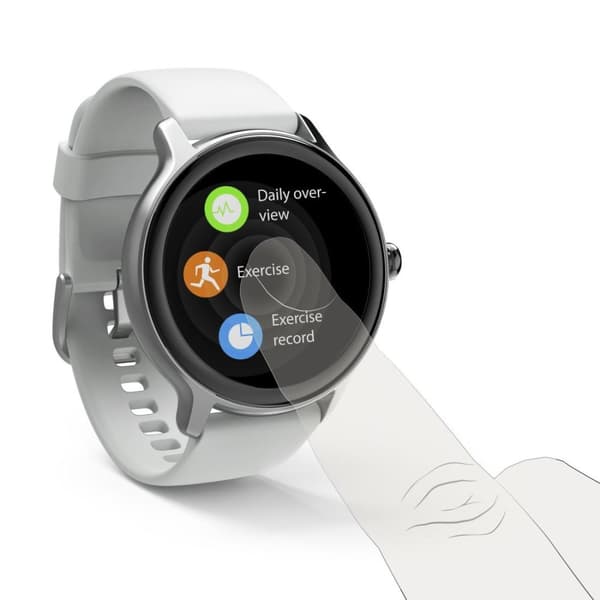 Hama Smartwatch Fit Watch 4910, vattentät, puls, blodsyre, stl (00178609)