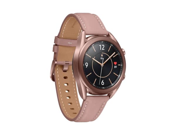 Samsung Galaxy Watch3 - Smartwatch dame - Rustfrit stål - 4G - 41mm - Bronze