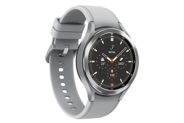 Samsung Galaxy Watch4 Classic - Smartwatch herr - 46mm - Silver