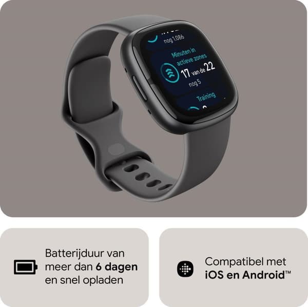 Fitbit Sense 2 - Smartwatch - Sort