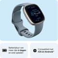 Miniatyrbillede 7 af 8: Fitbit Versa 4 - Smartwatch - Blå