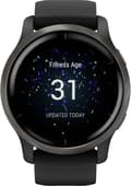 Miniatyrbillede 2 af 8: Garmin Venu 2 Health Smartwatch - Amoled touchscreen - Skridttæller - 10 dages batteri - Sort