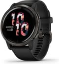 Miniatyrbillede 1 af 8: Garmin Venu 2 Health Smartwatch - Amoled touchscreen - Skridttæller - 10 dages batteri - Sort