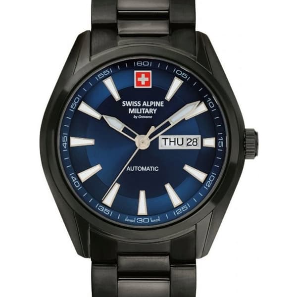 Mens Watch Swiss Alpine Military 7090.2175, Automatic, 43mm, 10ATM