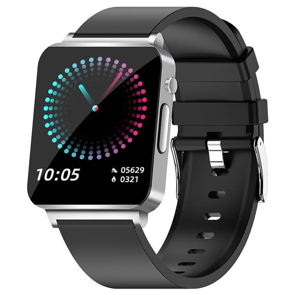 INF Smartwatch med EKG, puls, blodiltning, søvnmonitor Sølv