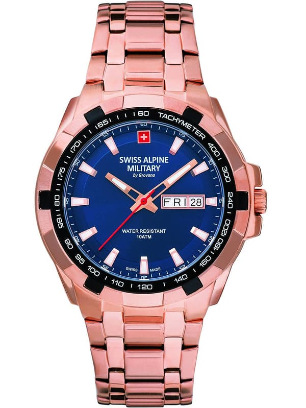 Mens Watch Swiss Military 7043.1165, Quartz, 42mm, 10ATM