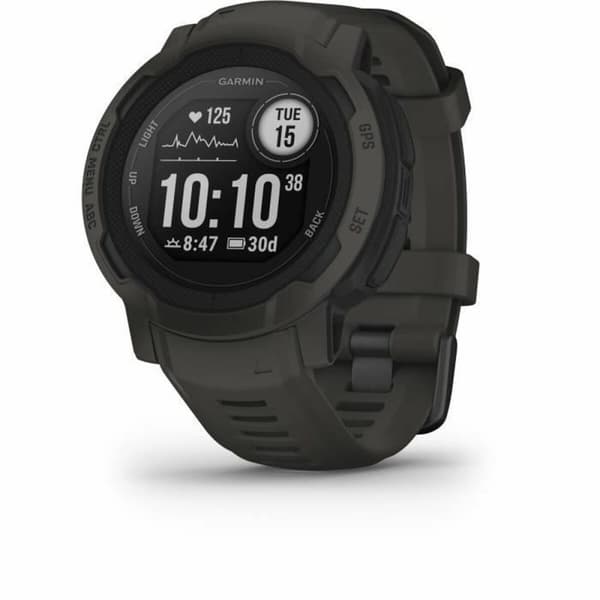 Älykello GARMIN Instinct 2 45 mm 0,9" Musta Grafiitinharmaa Tumman harmaa