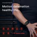Miniatyrbillede 3 af 6: INF Smartwatch-puls, blodtryk, blodilt, 24 sportstilstande, IP67, 1,69" touchskærm