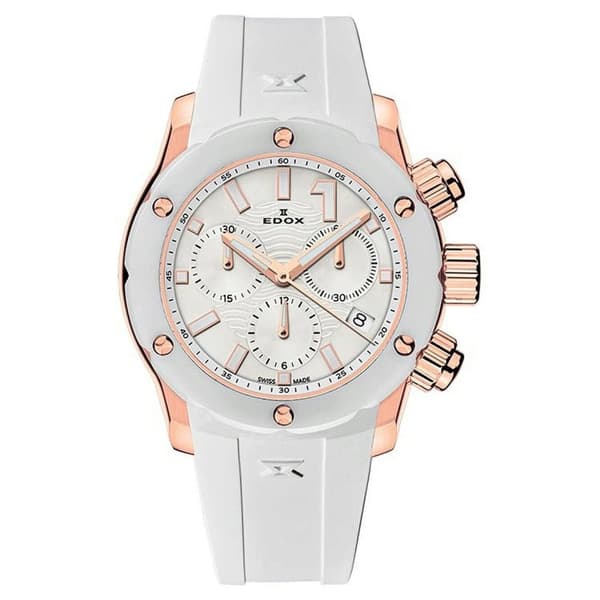 Ladies Watch Edox 10225-37RB-BIR, Quartz, 38mm, 30ATM