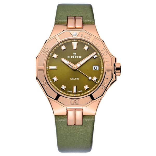 Ladies Watch Edox 53020-37RC-VR, Quartz, 38mm, 20ATM