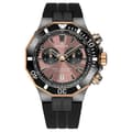 Miniatyrbild 1 av 2: Mens Watch Edox 10112-357GRNCA-BRNR, Quartz, 43mm, 20ATM