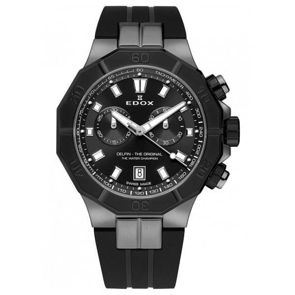 Mens Watch Edox 10113-37GNCA-NGIN, Quartz, 43mm, 20ATM