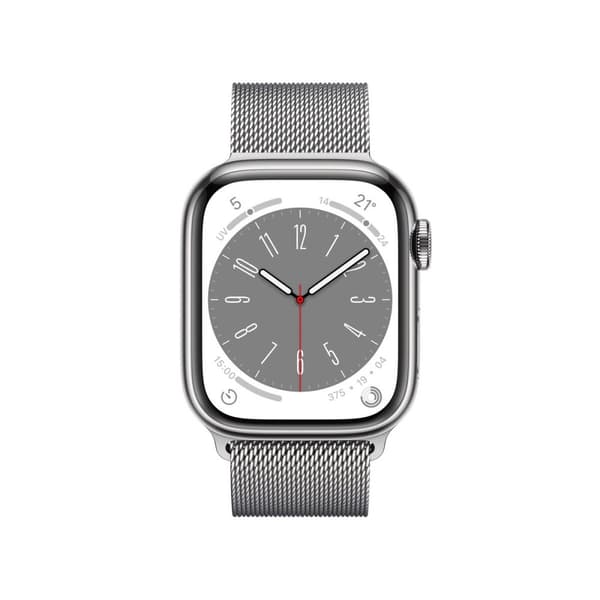 Smartwatch Apple Watch Series 8 Sølvfarvet 32 GB 41 mm