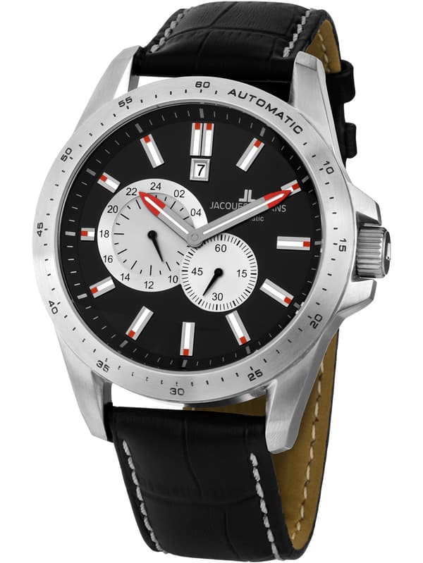Mens Watch Jacques Lemans 1-1775A, Automatic, 48mm, 10ATM
