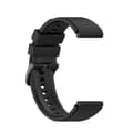 Pikkukuva 1 / 3: Silikoniranneke 22mm Huawei Watch GT3 Prolle 46mm - musta