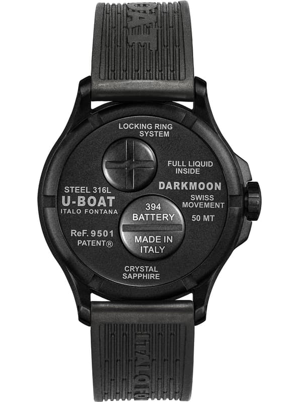 Mens Watch U-Boat 9501, Quartz, 40mm, 5ATM
