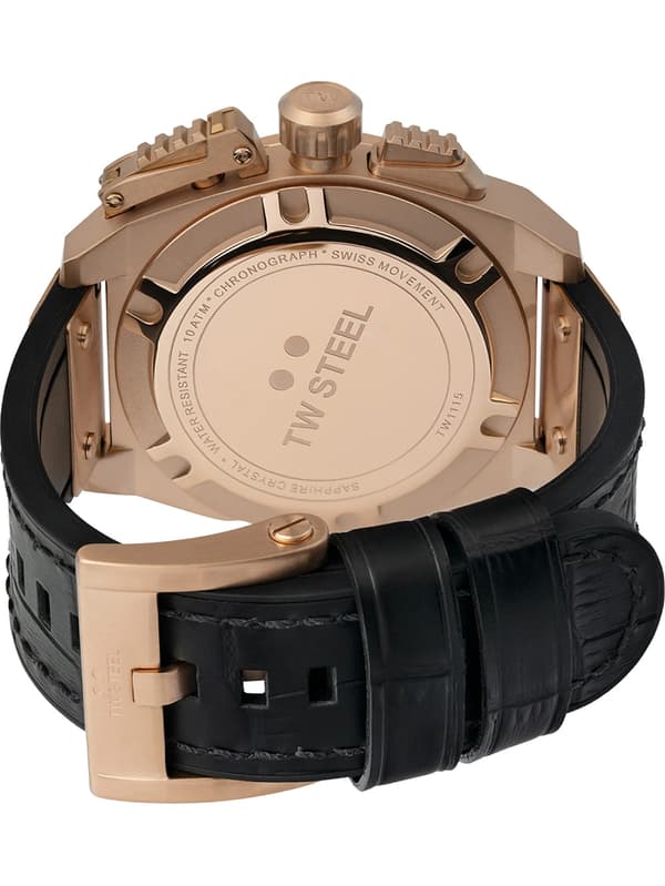 Mens Watch Tw Steel TW1115, Quartz, 46mm, 10ATM