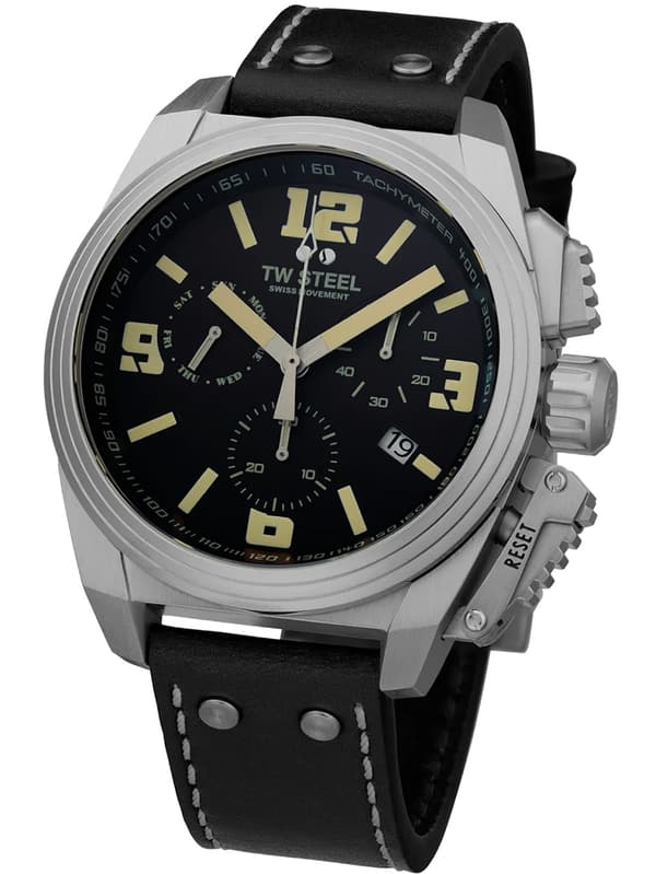 Mens Watch Tw Steel TW1111, Quartz, 46mm, 10ATM