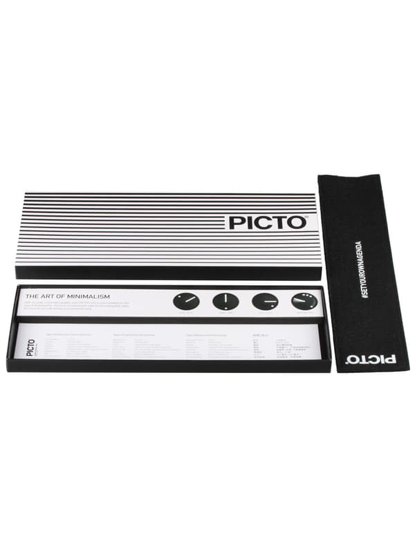 Mens Watch Picto 43352-6220S, Quartz, 40mm, 5ATM