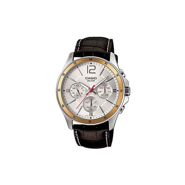 Klocka - CASIO KLOCKOR - MTP-1374L-7 - Vuxen - Herr - Originalfodral