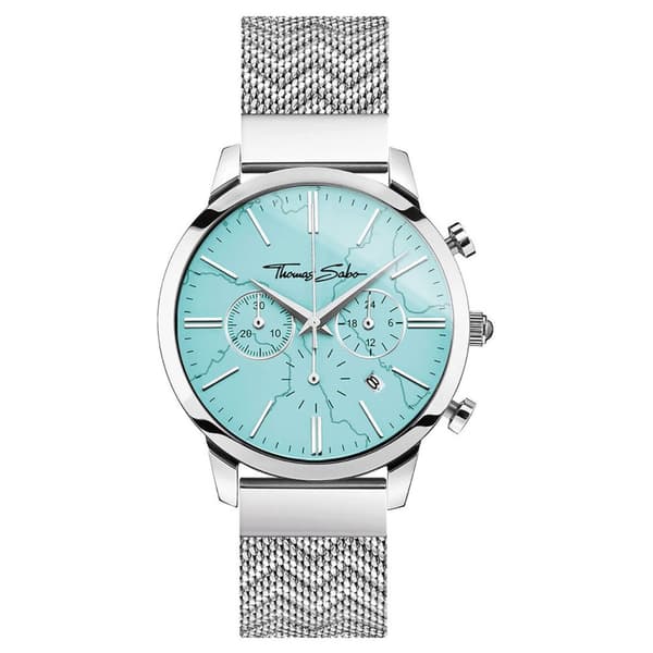 Mens Watch Thomas Sabo WA0366-201-215, Quartz, 42mm, 5ATM