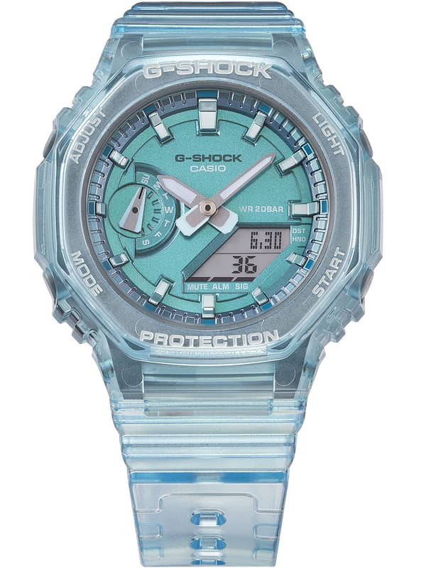 Ladies Watch Casio GMA-S2100SK-2AER, Quartz, 43mm, 20ATM