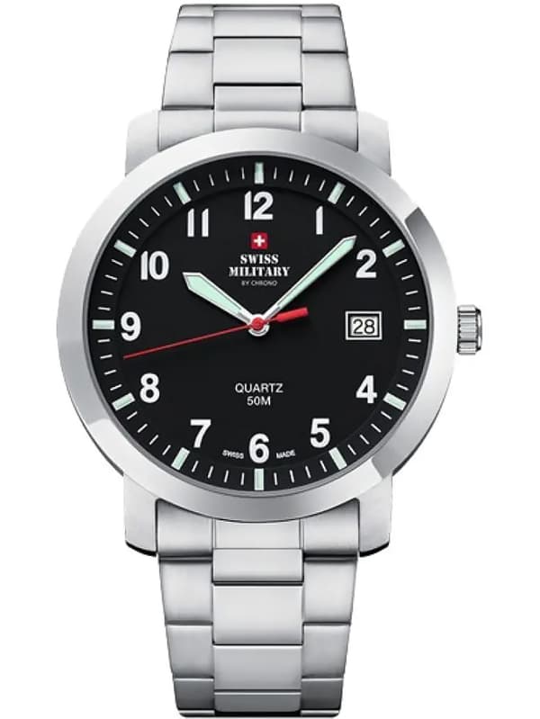 Mens Watch Swiss Military SM34083.07, Quartz, 40mm, 5ATM
